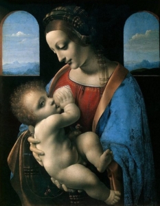 Leonardo Da Vinci, Madonna col bambino